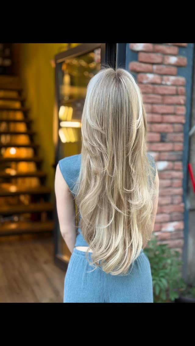 Balayage, topli blond tonovi